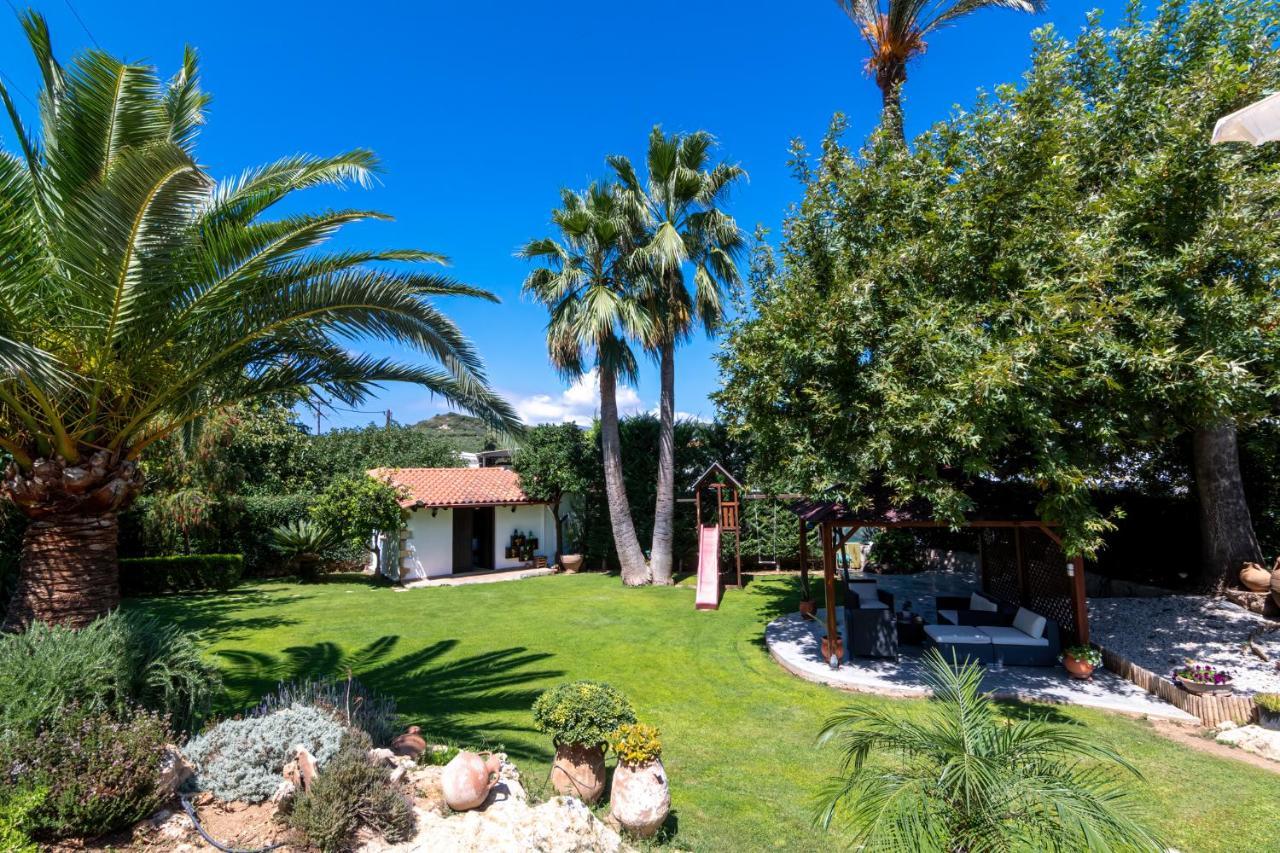 Alia Stone Villa-Ideal For Families-Heated Pool Nohia 外观 照片