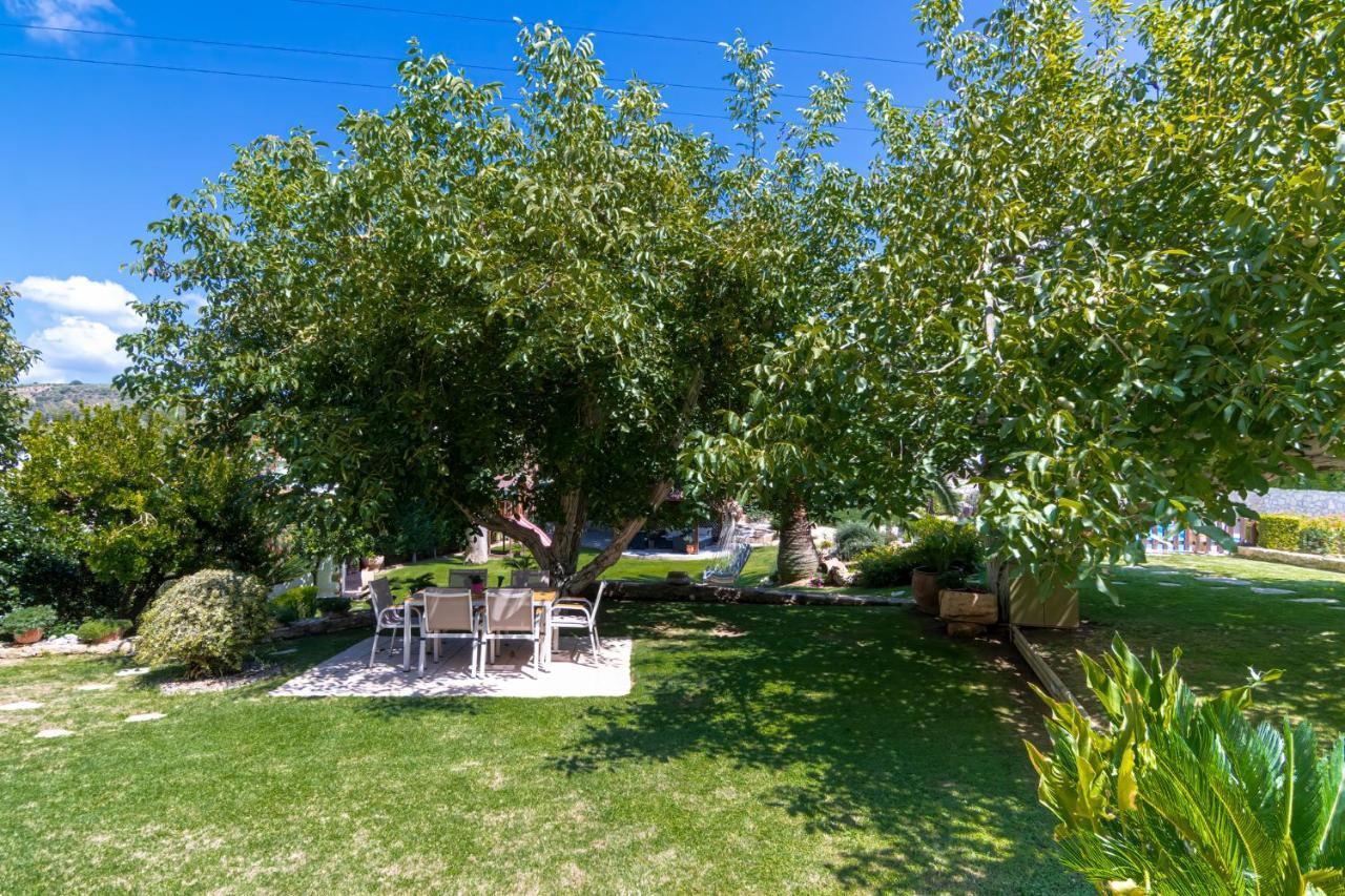 Alia Stone Villa-Ideal For Families-Heated Pool Nohia 外观 照片