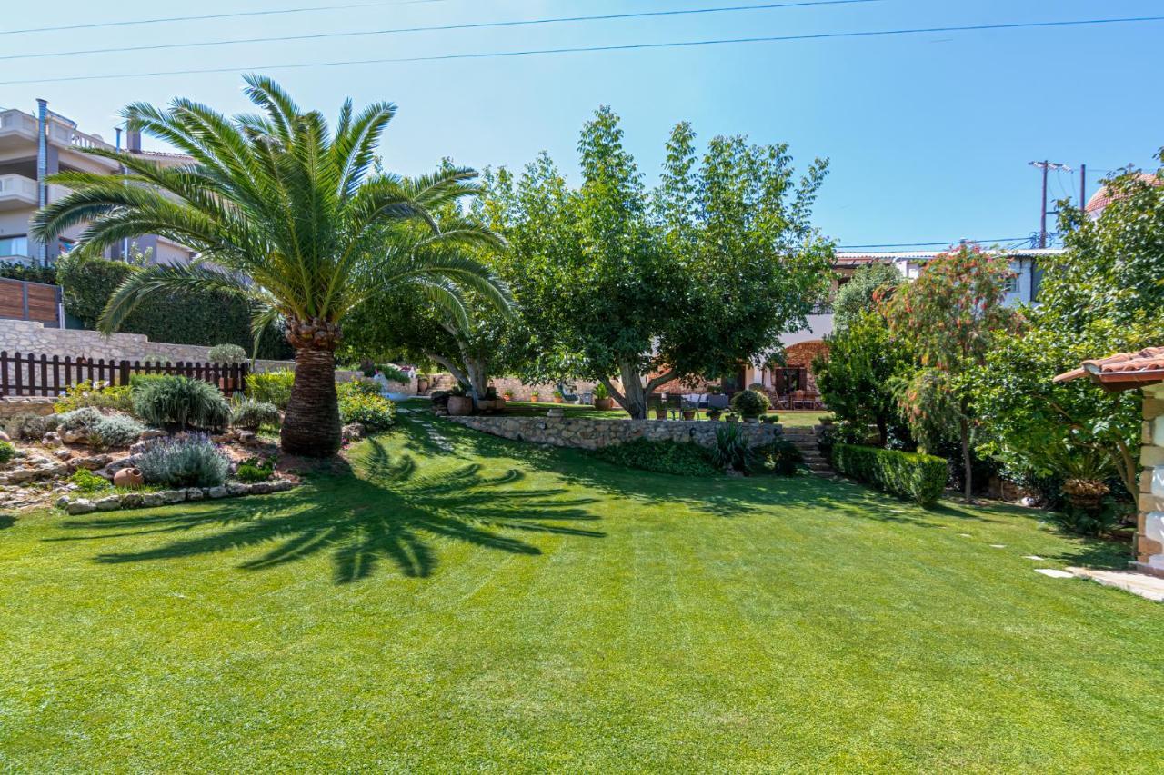 Alia Stone Villa-Ideal For Families-Heated Pool Nohia 外观 照片