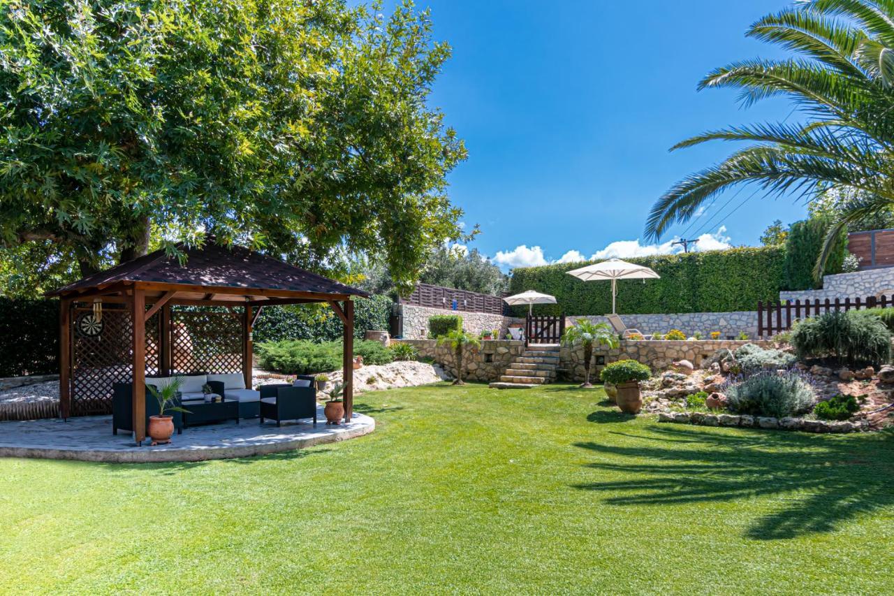 Alia Stone Villa-Ideal For Families-Heated Pool Nohia 外观 照片