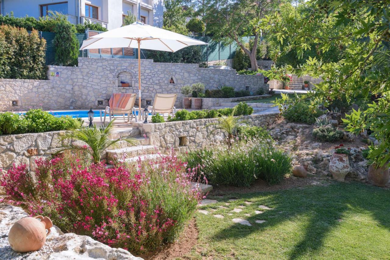 Alia Stone Villa-Ideal For Families-Heated Pool Nohia 外观 照片